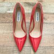 Steve Madden Red Patent Leather Heels- Size 7 (Great Condition) Supply