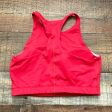 Outdoor Voices Red Padded Longline Sports Bra- Size S Hot on Sale