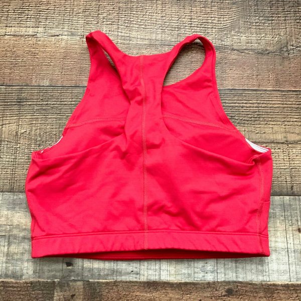 Outdoor Voices Red Padded Longline Sports Bra- Size S Hot on Sale