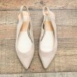 Dolce Vita Tan Abbie Suede Like Slingback Flats- Size 9 For Sale