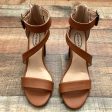 Scoop Cognac Sandal- Size 9 (Great Condition) Fashion