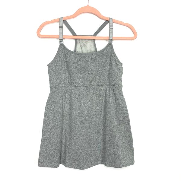 Suiek Grey Nursing Tank Top- Size M Online