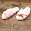 Splendid Light Pink Fluffy Slippers- Size M L(Brand New Condition) Online