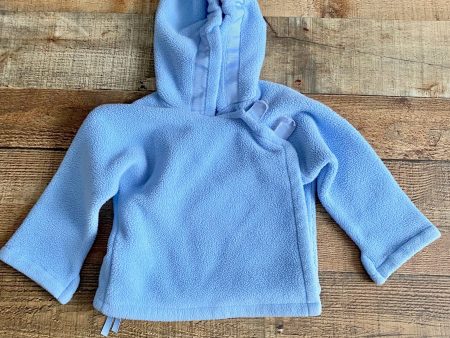 Widgeon Blue Fleece Hooded Jacket- Size 12M Online Sale