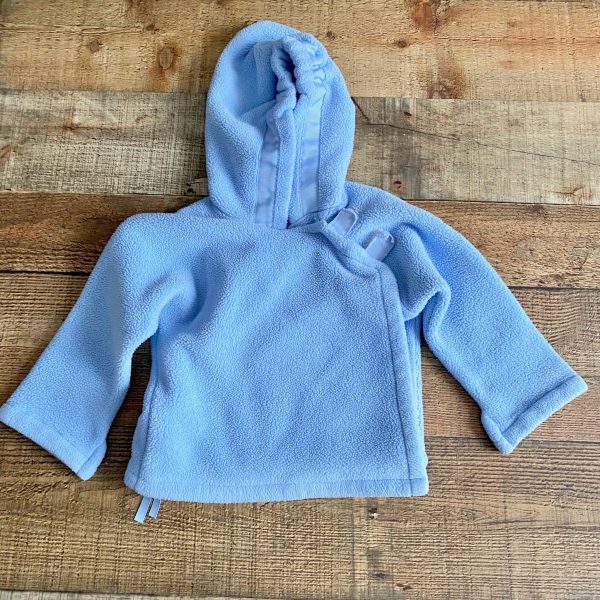 Widgeon Blue Fleece Hooded Jacket- Size 12M Online Sale