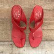 Prada Red Heel Sandals- Size 38.5 (US 8.5) see notes Online Hot Sale