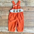 Vive La Fète Orange Cordroy Turkey Outfit- Size 18M Sale