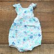 Angel Dear Baby Girl Turtle Print Muslin Romper- Size 0-3M Cheap