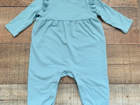 Baby Cat & Jack Sea Foam Silver Sparkle Jumpsuit- Size 3-6M For Cheap