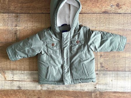 Baby Gap Olive Primaloft Down Alternative Jacket- Size 6-12 M Online Hot Sale