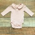 Baby Gap Pink Ribbed Collared Onesie- Size 0-3M Online