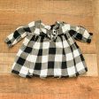 The Children s Place Black and White Check Dress- Size 0-3M Online Hot Sale