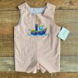 Zuccini Orange Gingham Tugboat Outfit NWT- Size 18M For Discount