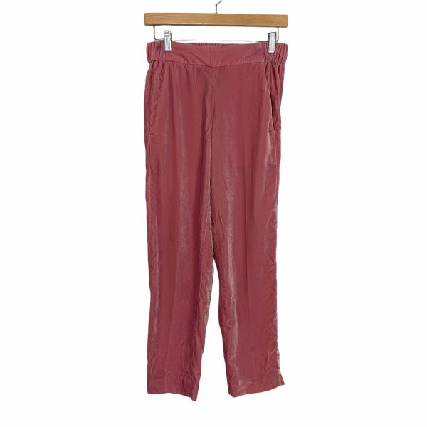 J Crew Pink Velvet Pants NWT - Size 00 (Inseam 25 ) For Discount