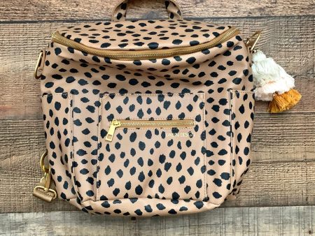 Fawn Design Mini Cheetah Print Diaper Bag (Like New Condition, SOLD OUT ONLINE) Cheap