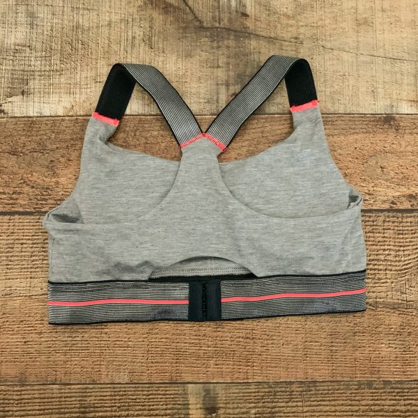 Jockey Move On Grey Heathered Padded Sports Bra- Size S Online Sale