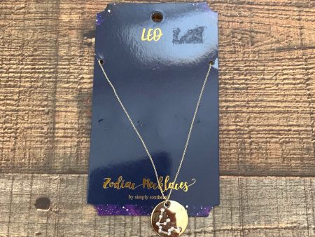 Simply Southern Leo Zodiac Necklace NWT Online now