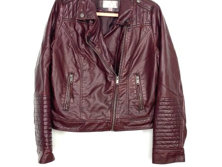 Xhilaration Faux Leather Jacket- Size XL Online Sale