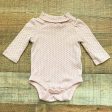 Baby Gap Pink Polka Dot Turtleneck Onesie- Size 0-3M For Discount