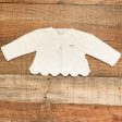 Mayoral Newborn Off White Sweater- Size 2-4M Online now