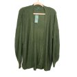 Wild Fable Olive Knit Cardigan NWT- Size L Hot on Sale