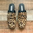 Steve Madden Animal Print Faux Fur Rylie Mules- Size 8 Online