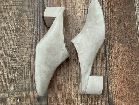 Everlane Bisque Suede Mule- Size 6 Fashion