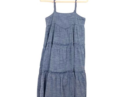 Dra Los Angeles Chambray Midi Dress- Size XS Discount