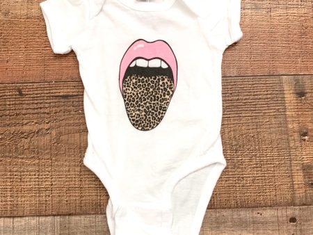 Rabbit Skins Tongue Onesie- Size NB (we have matching mama shirt) Discount