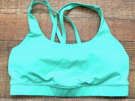 Lululemon Green Padded Sports Bra- Size 6 Online Sale