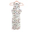 Popular 21 White Butterfly Print Bodycon Dress- Size M (Sold Out Online!) Online now