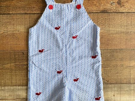 Kelly s Kids Seersucker Whale Outfit- Size 3 Online