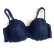 Kathy Ireland Intimates Black Lace Padded Bra- Size 40D on Sale