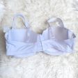 Kathy Ireland Intimates White Lace Padded Bra NWT - Size 40D For Discount