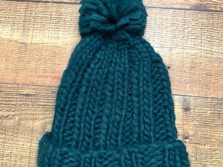 G&L Green Wool Blend Beanie Hat on Sale