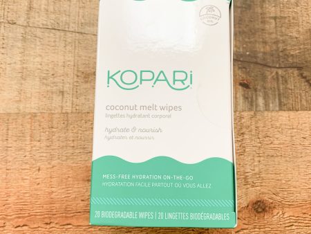 Kopari Coconut Melt Wipes (19 included in pack) Discount