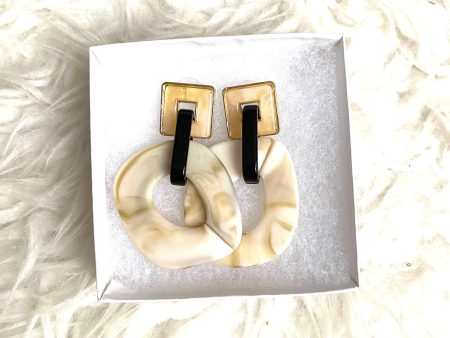 Allison New York Marble Earrings (LIKE NEW) For Cheap