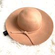 Bienvenu Camel Wool Wide Brim Hat NWT- Size 57cm Online