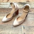 Soludos Tan Velvet Collette Heel- Size 7 (See Notes) Online Sale