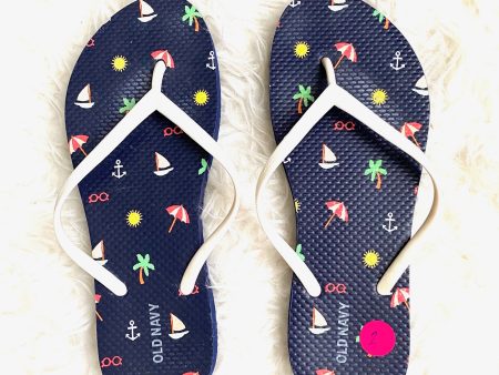 Old Navy Flip Flops- Size ~7 Hot on Sale