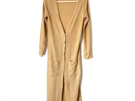 Lucca Couture Button Up Long Duster Cardigan- Size XS (Jana) Online