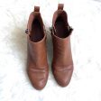 Universal Thread Brown Zip Booties- Size 10 (see notes) Fashion