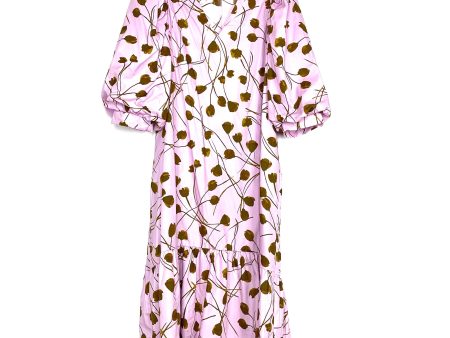 A New Day Purple Floral Dress- Size M Online now