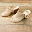 Sole Society Nude Sling Back Shoes- Size 7 Online now