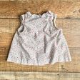 Little English Micro Floral Button Back Top- Size 18M Online