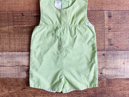 No Brand Green Gingham Outfit- Size 3M Fashion