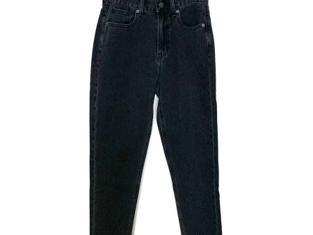 American Eagle Black Mom Jeans NWT- Size 00 Short (Inseam 25”) For Sale