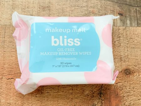 Bliss Oil Free Makeup Remover Wipes with Chamomile (NEW) For Cheap