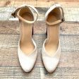 Soludos Tan Velvet Collette Heel- Size 7 (See Notes) Online Sale