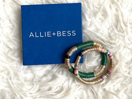 Allie + Bess Bracelet Set (including the Shak and Hunter Green) Online